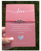 Woodside Home Living - Love Silver Heart Keepsake Letterbox Bracelet 