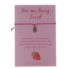 Woodside Home Living - Berry Loved Keepsake Letterbox Bracelet 