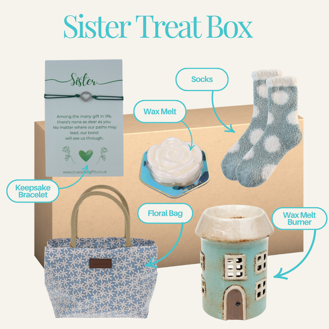 Sister Home Fragrance Burner & Wax Melt Gift Treat Box