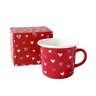 Heart Design Ceramic Mug