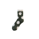 Fluffy Cosy Socks Spots Design One Size - Various Colours