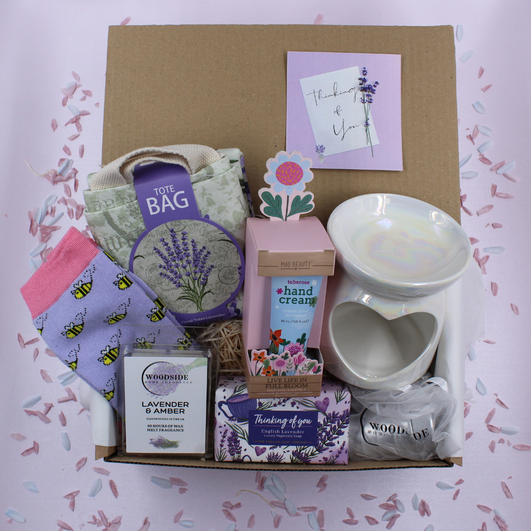 Thinking of You - Lavender Treat Box Gift Hamper