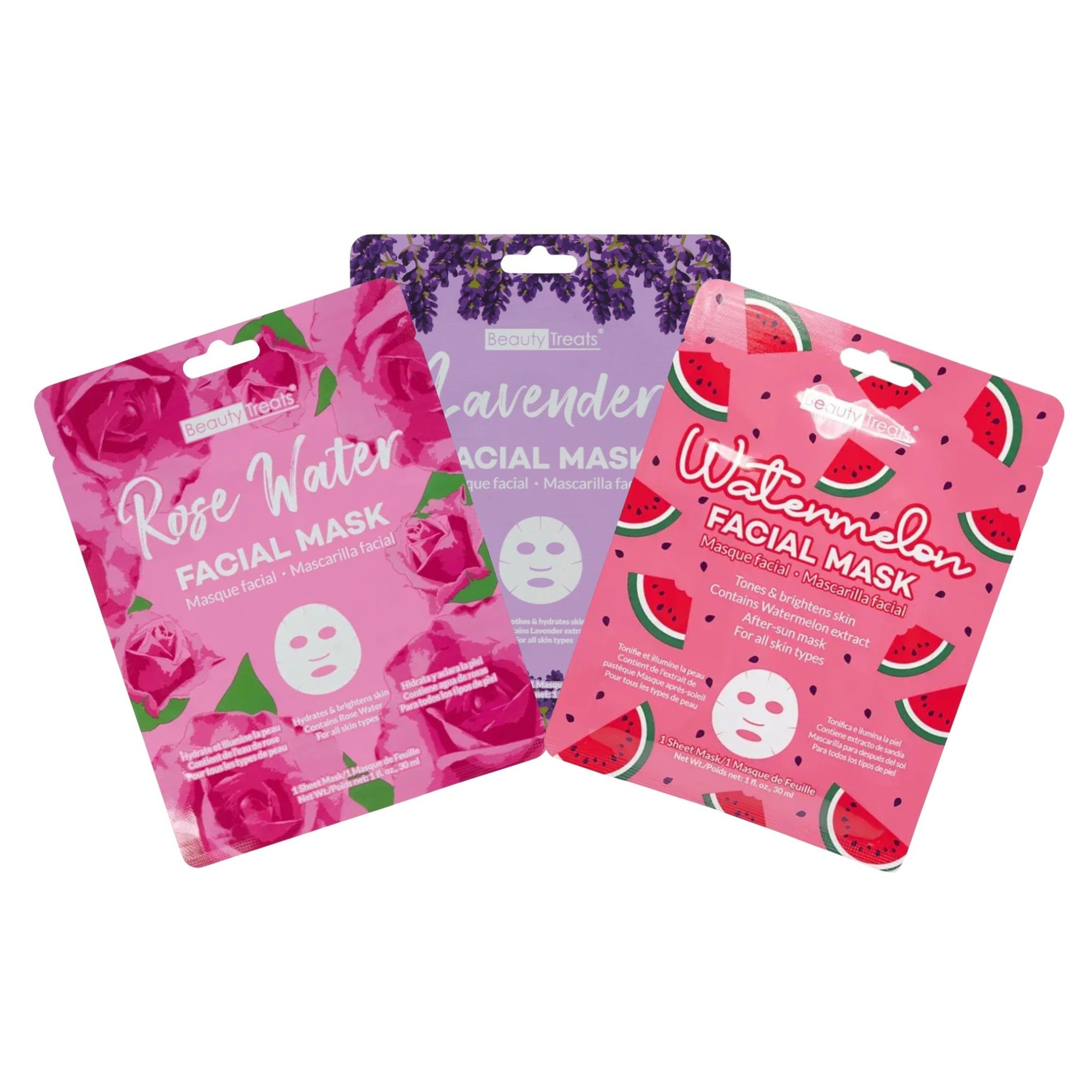 Beauty Treats Facial Sheet Mask - Various
