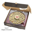 Chocolate Pizza 4inch Belgian Chocolate