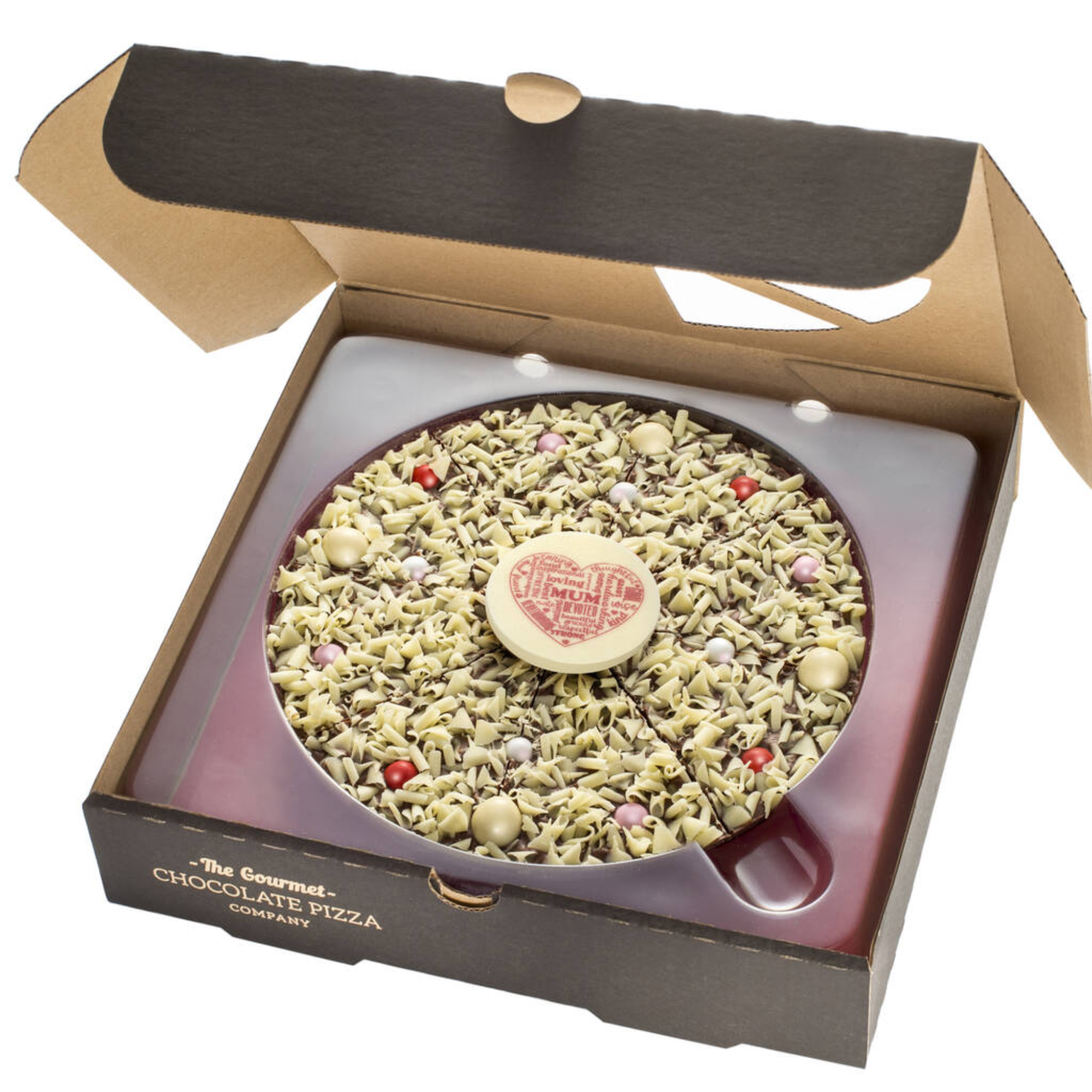 Mum 4" Chocolate Pizza