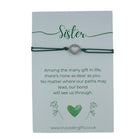 Sister Keepsake Bracelet Happy Birthday Gift Set - Mug & Tea Gift Treat Box