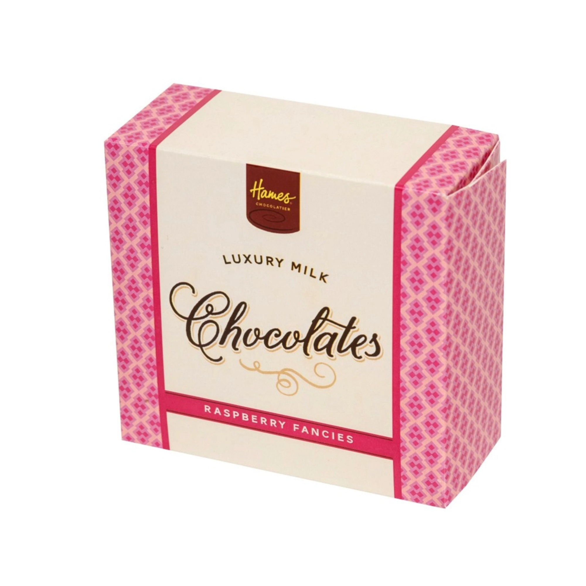 Hames Chocolates - Milk Chocolate Raspberry Fancies