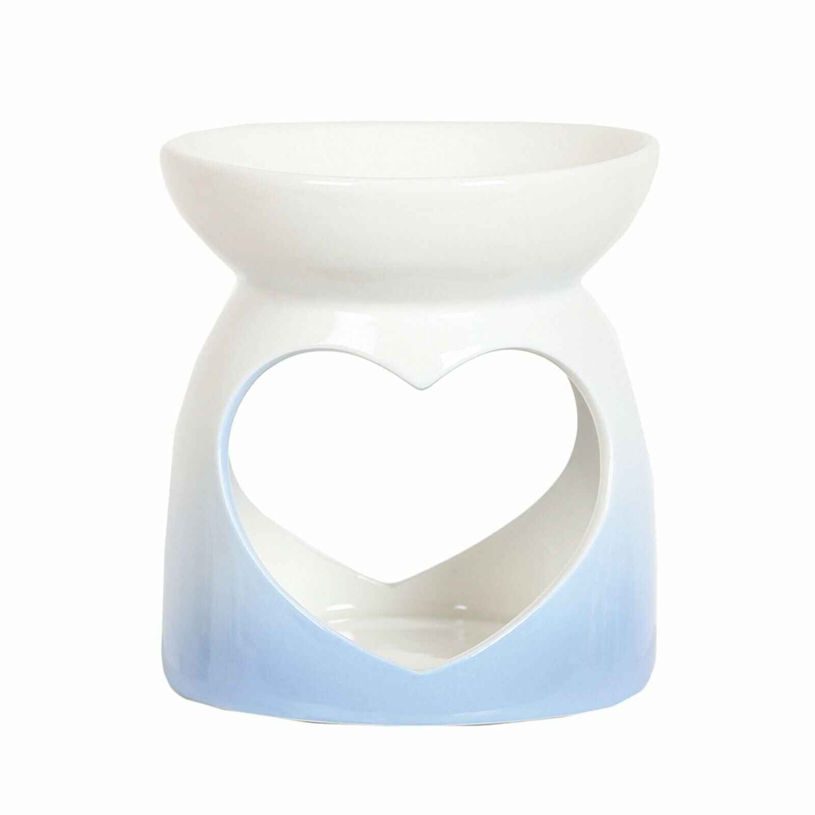 Aroma Wax Melt or Oil Burner with Free Wax Melt - Heart Designs