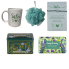 Sister Keepsake Bracelet Happy Birthday Gift Set - Mug & Tea Gift Treat Box