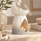 Grey Ombre Teardrop Wax Melt Burner