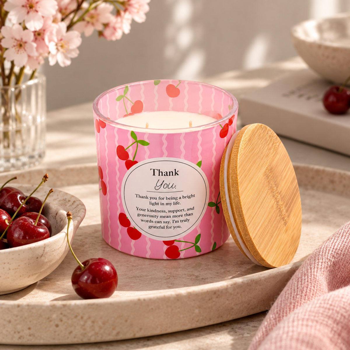 Thank You Candle