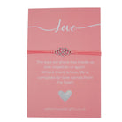 Woodside Home Living - Love Silver Heart Keepsake Letterbox Bracelet 