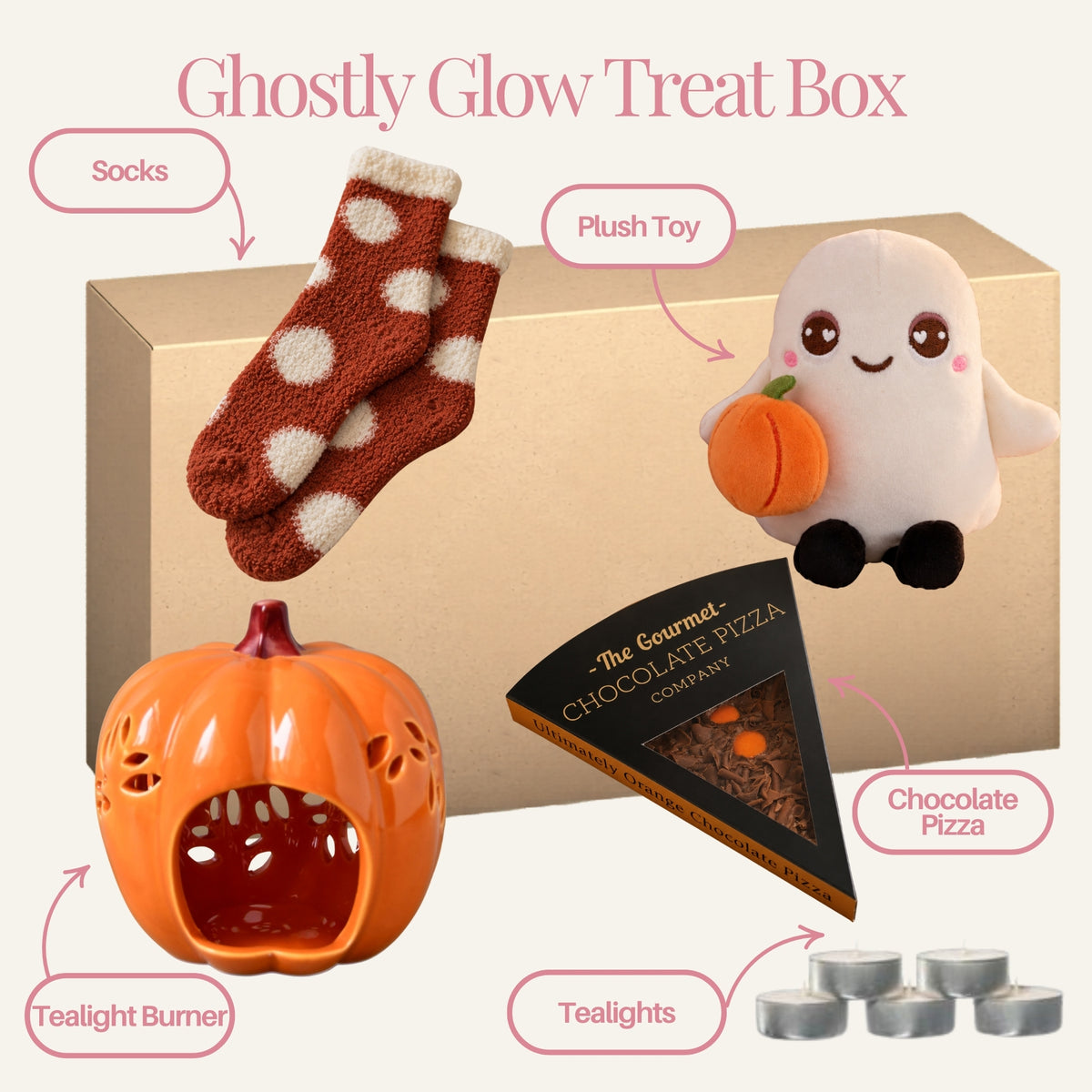 Ghostly Glow Treat Box - Labelled