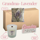 Grandma - Lavender Home Fragrance Candle Treat Box Hamper