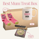 Mum - Mug Socks & Chocolate Pizza Treat Gift Box