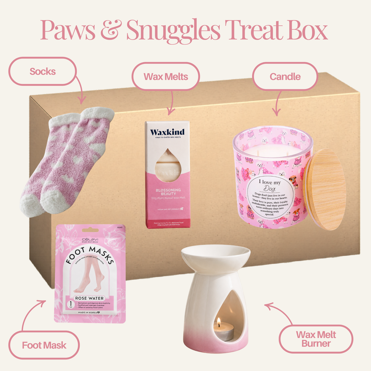 Paws & Snuggles Treat Box - Map