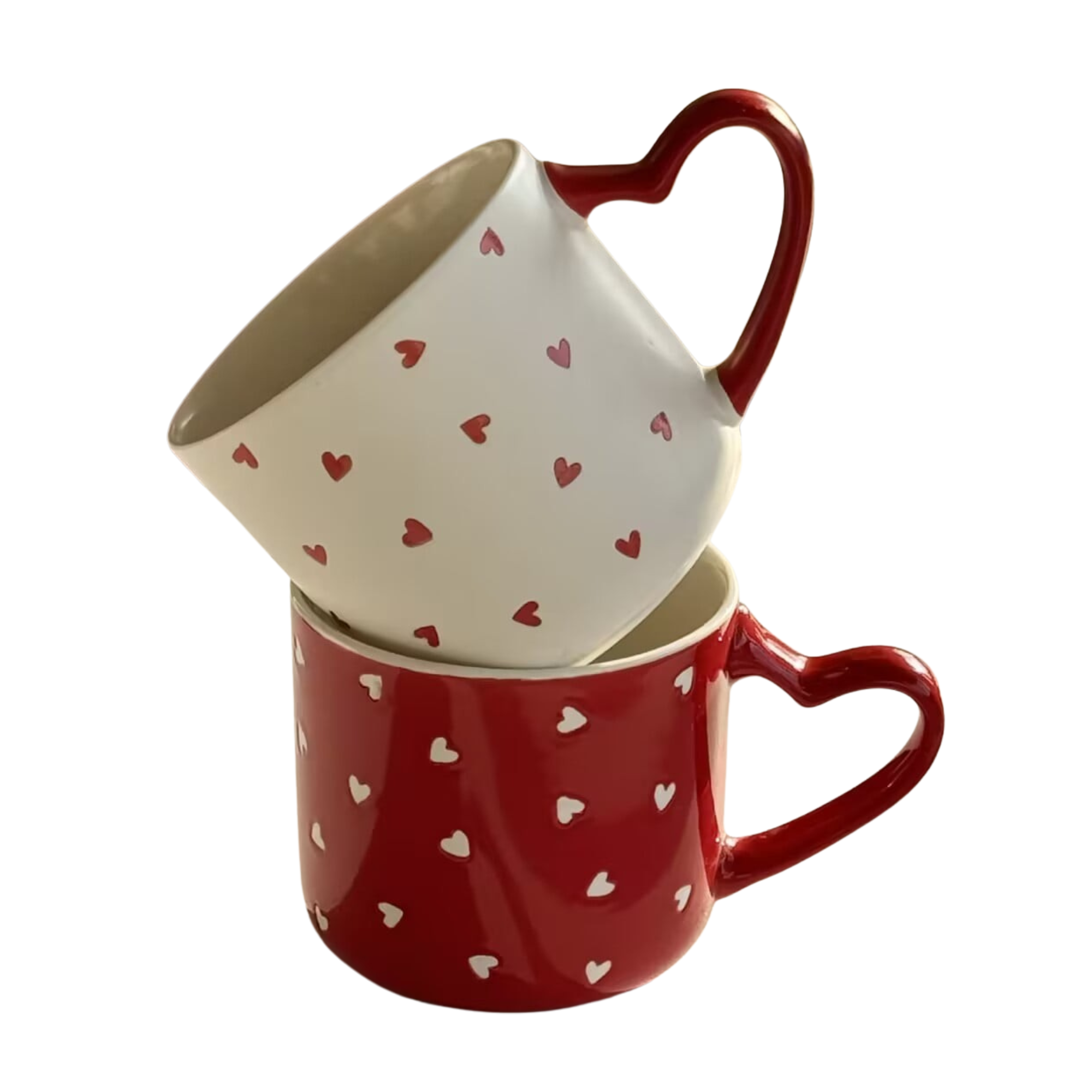 Heart Design Ceramic Mug