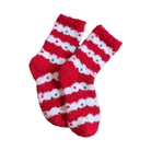 Fluffy Christmas Socks - Christmas Lights