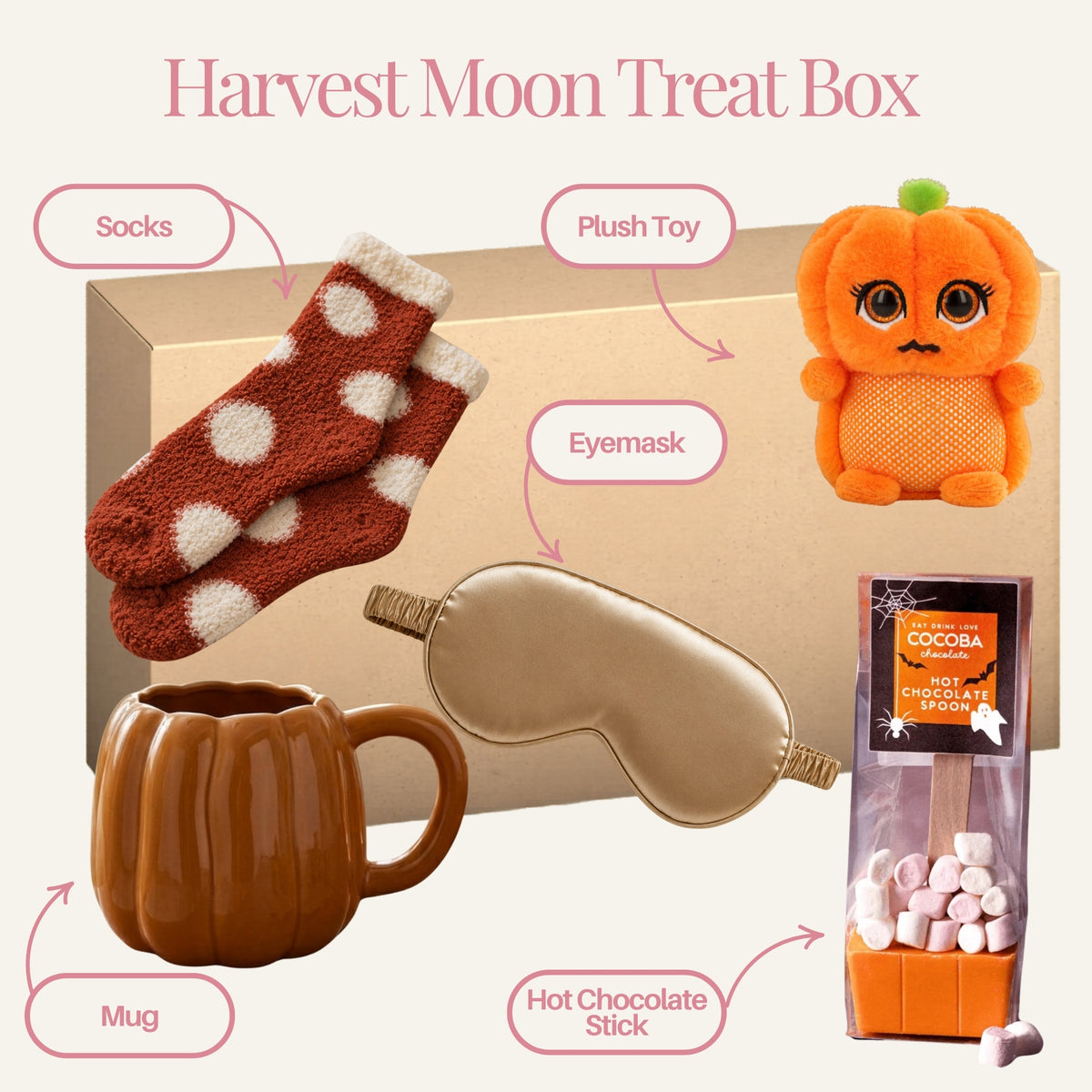 Harvest Moon Autumn Treat Box - Labelled