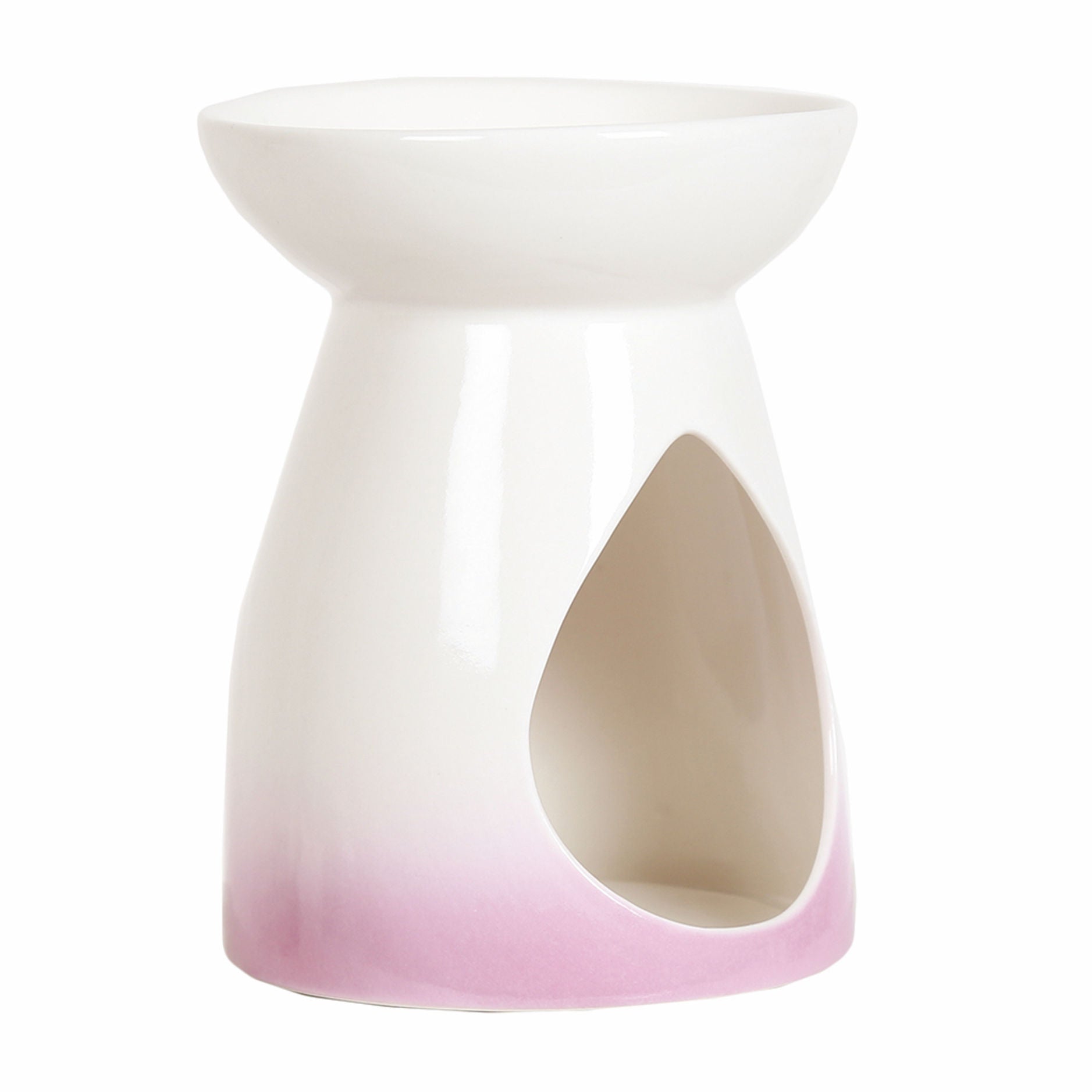 Aroma Wax Melt Burner - Teardrop - Pink