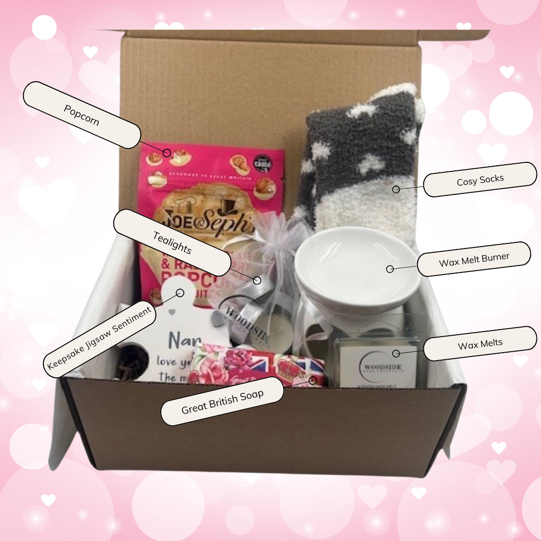 Nan Jigsaw Keepsake & Relax Treat Box - Labelled