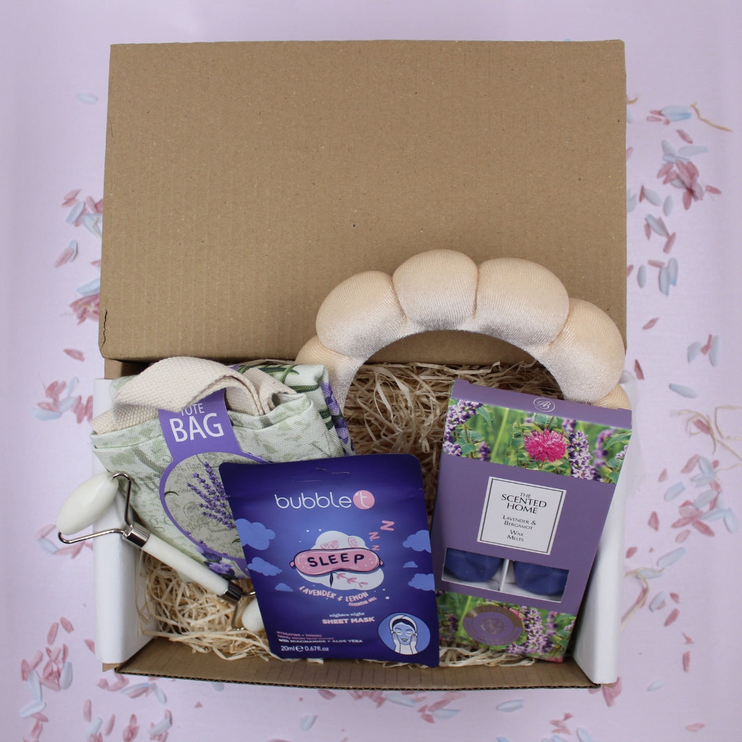 Girls Relax Sleep Mask Headband & Fragrance Treat Box