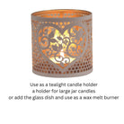 Love White & Gold Wedding Anniversary Fragrance Gift Box Treat Box	