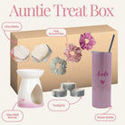 Auntie Pink Infinity Heart - Home Fragrance Teardrop Burner & Wax Melts Treat Box - Labelled