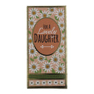 Luxury Milk Chocolate Greetings Bar - Daughter