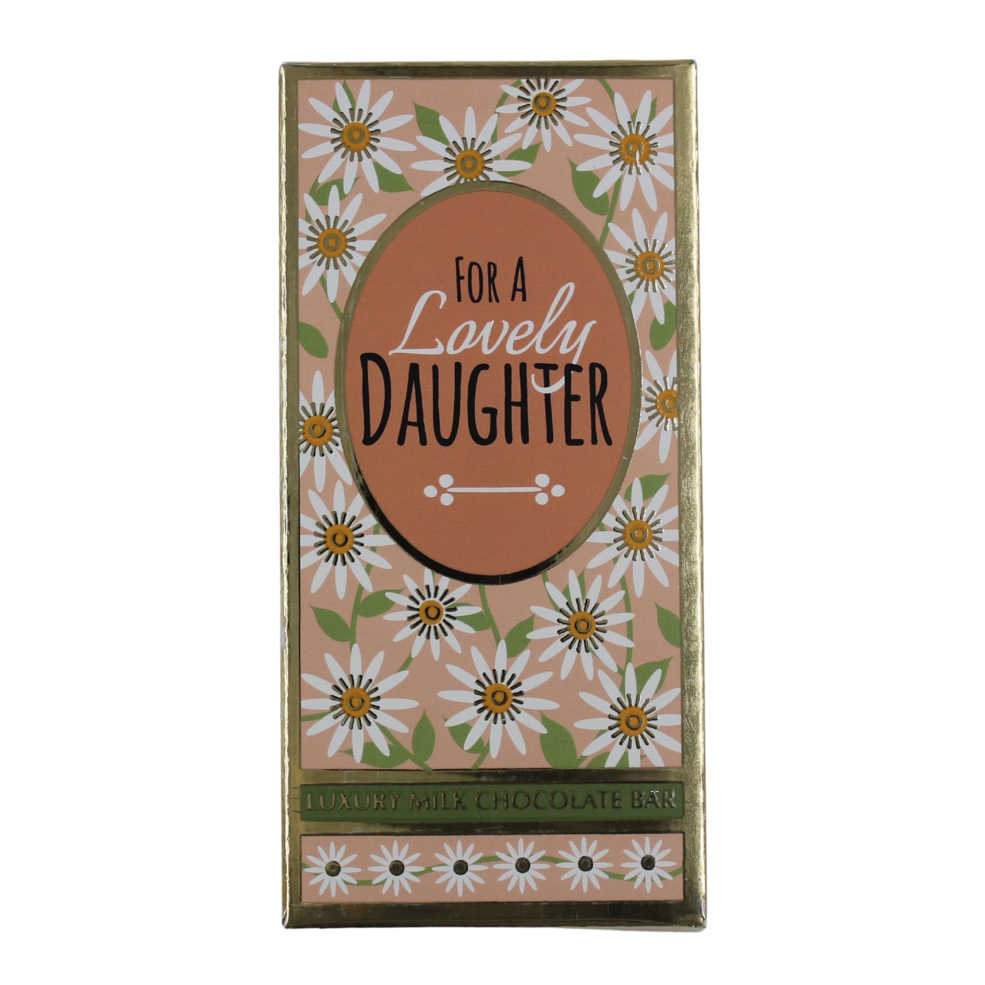Luxury Milk Chocolate Greetings Bar - Daughter
