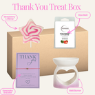 Thank You Pink Home Fragrance Wax Melt Burner Treat Box - Labelled