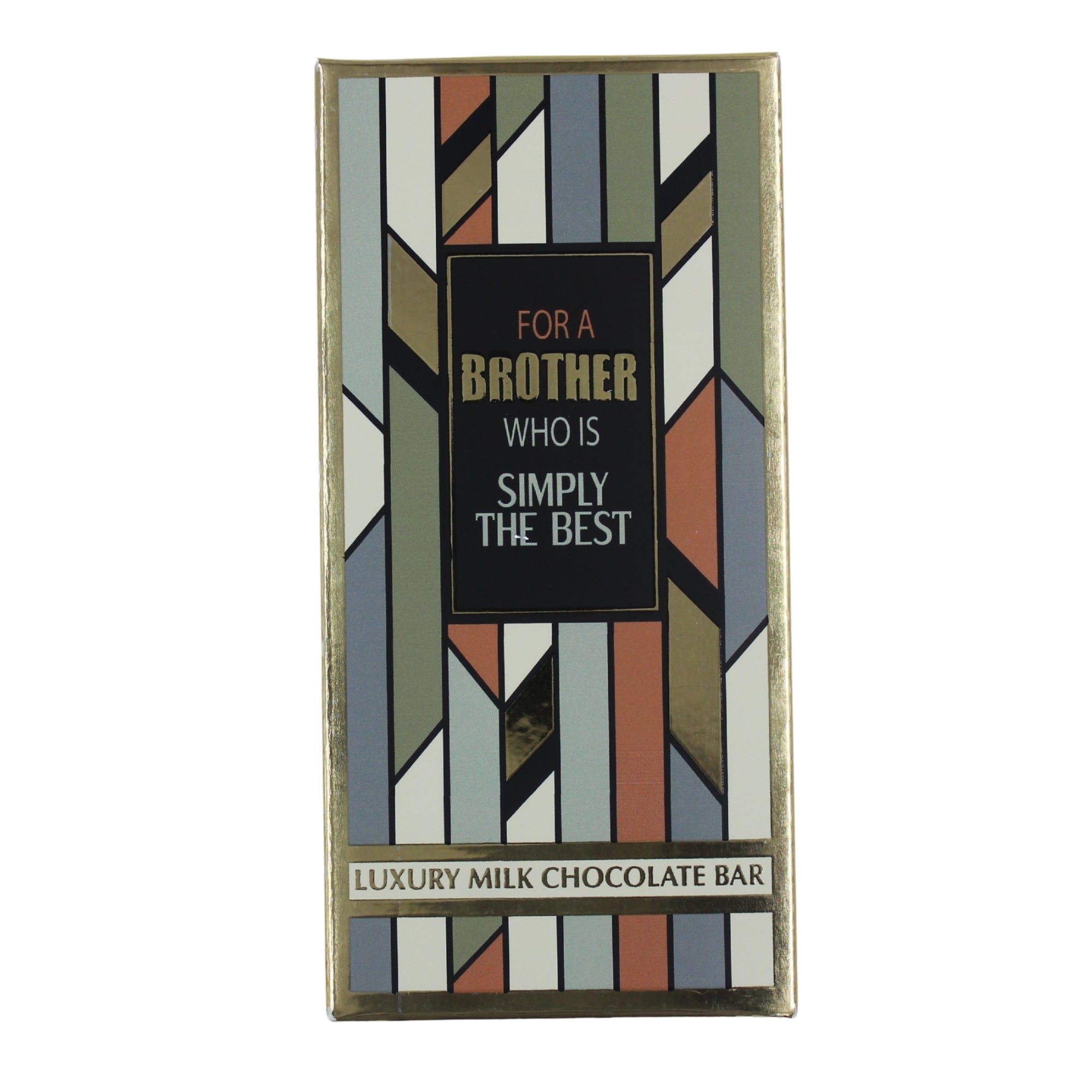 Luxury Milk Chocolate Greetings Bar - Brother