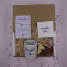 Daughter Purple Heart Tea & Sweet Treat Gift Box