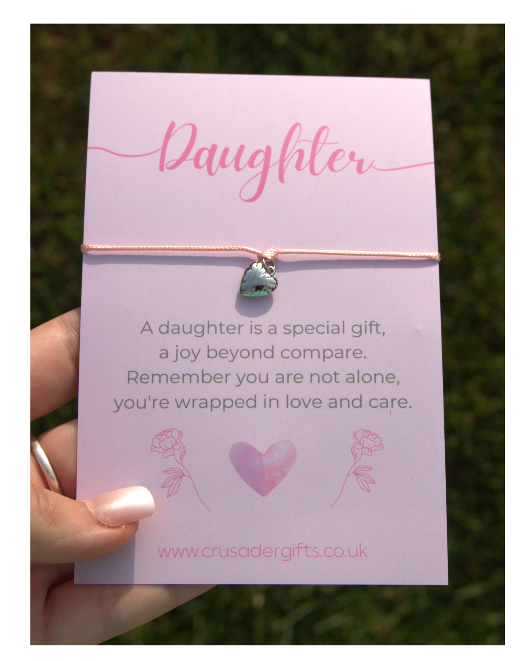 Woodside Home Living - Daughter Keepsake Letterbox Bracelet 