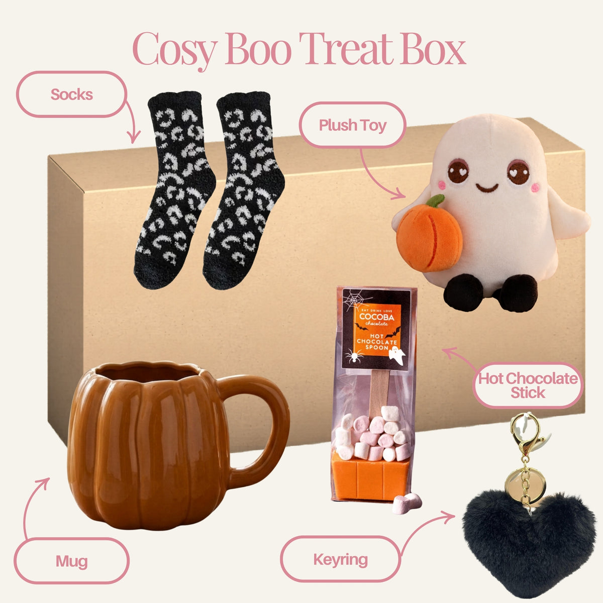 Cosy Boo Treat Box - Labelled