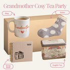 Grandmother Cosy Tea Party Grey Gift Set Box