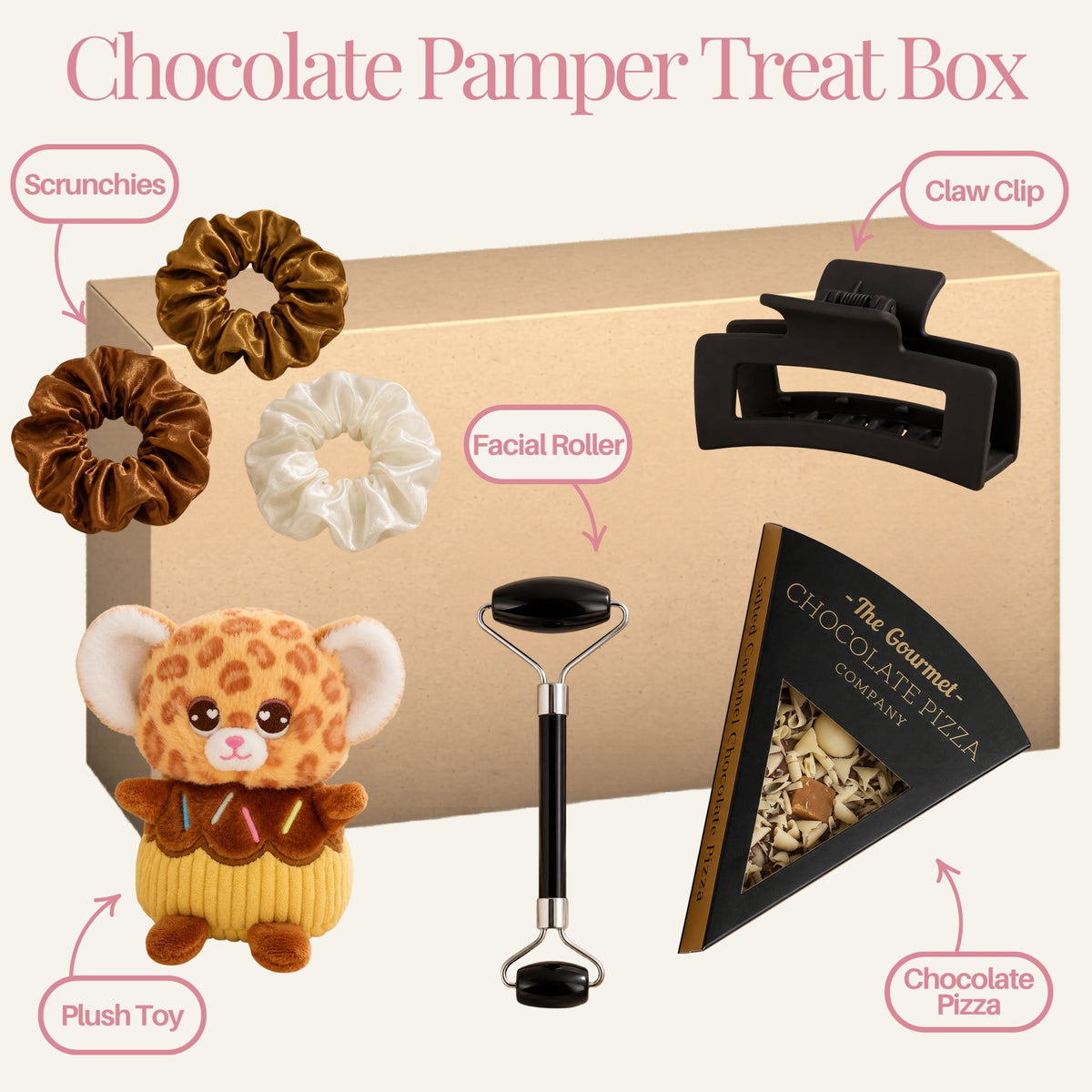 Chocolate Pamper Treat Box - Labelled