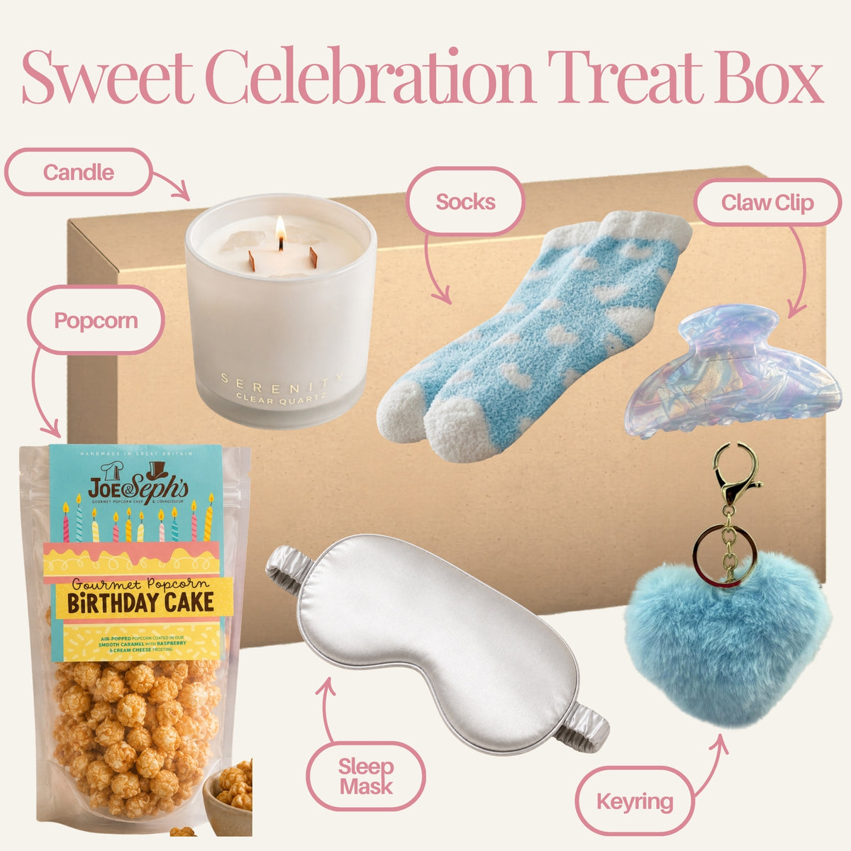 Sweet Celebration Treat Box Labelled