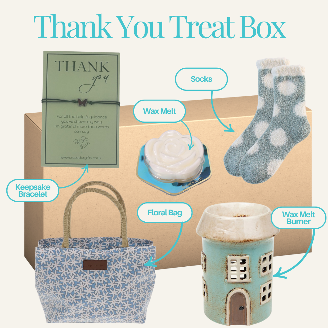 Thank You Home Fragrance Burner & Wax Melt Gift Treat Box