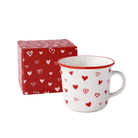 Heart Design Ceramic Mug