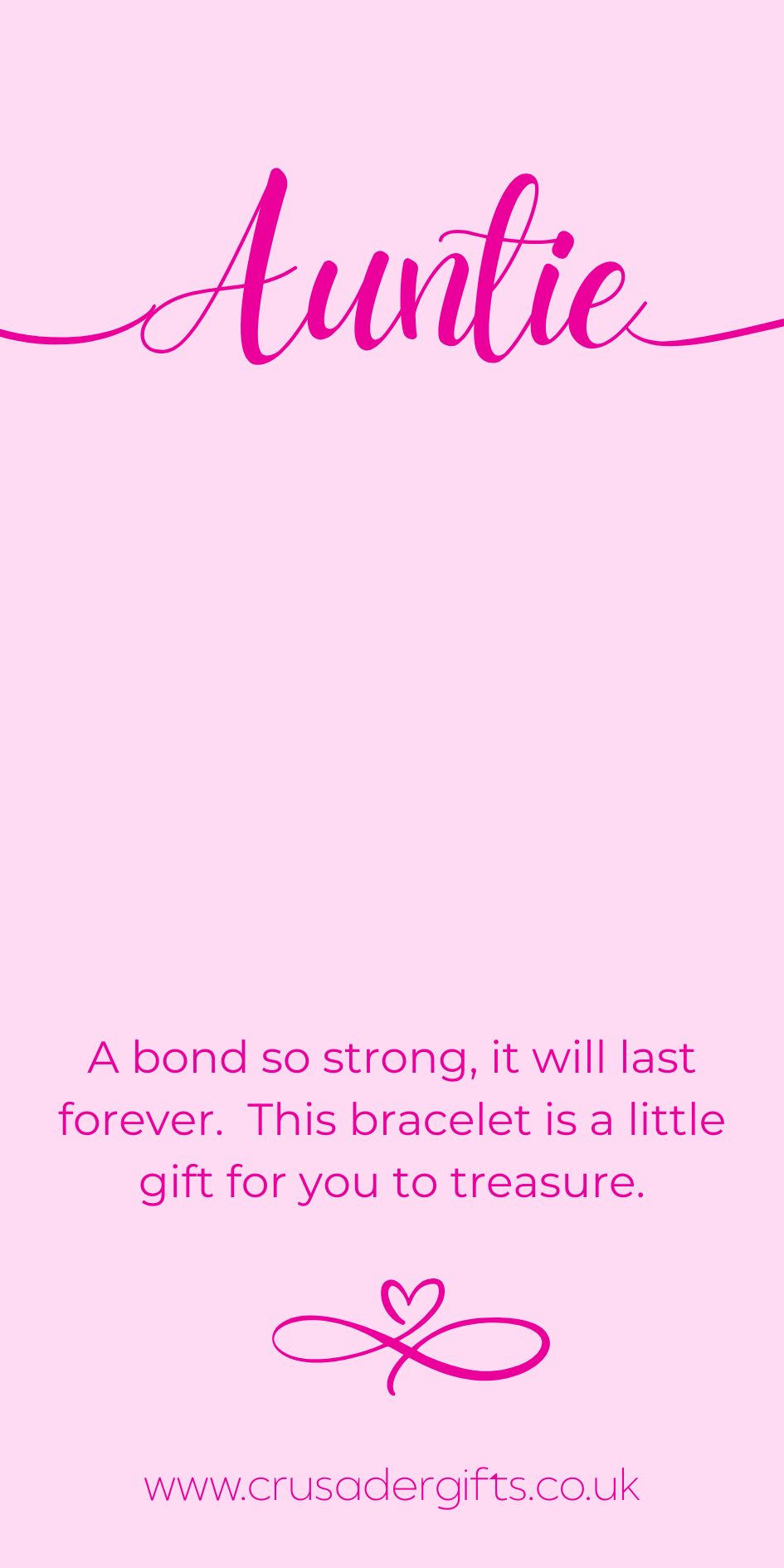 Keepsake Letterbox Bracelet - Various Female Relations