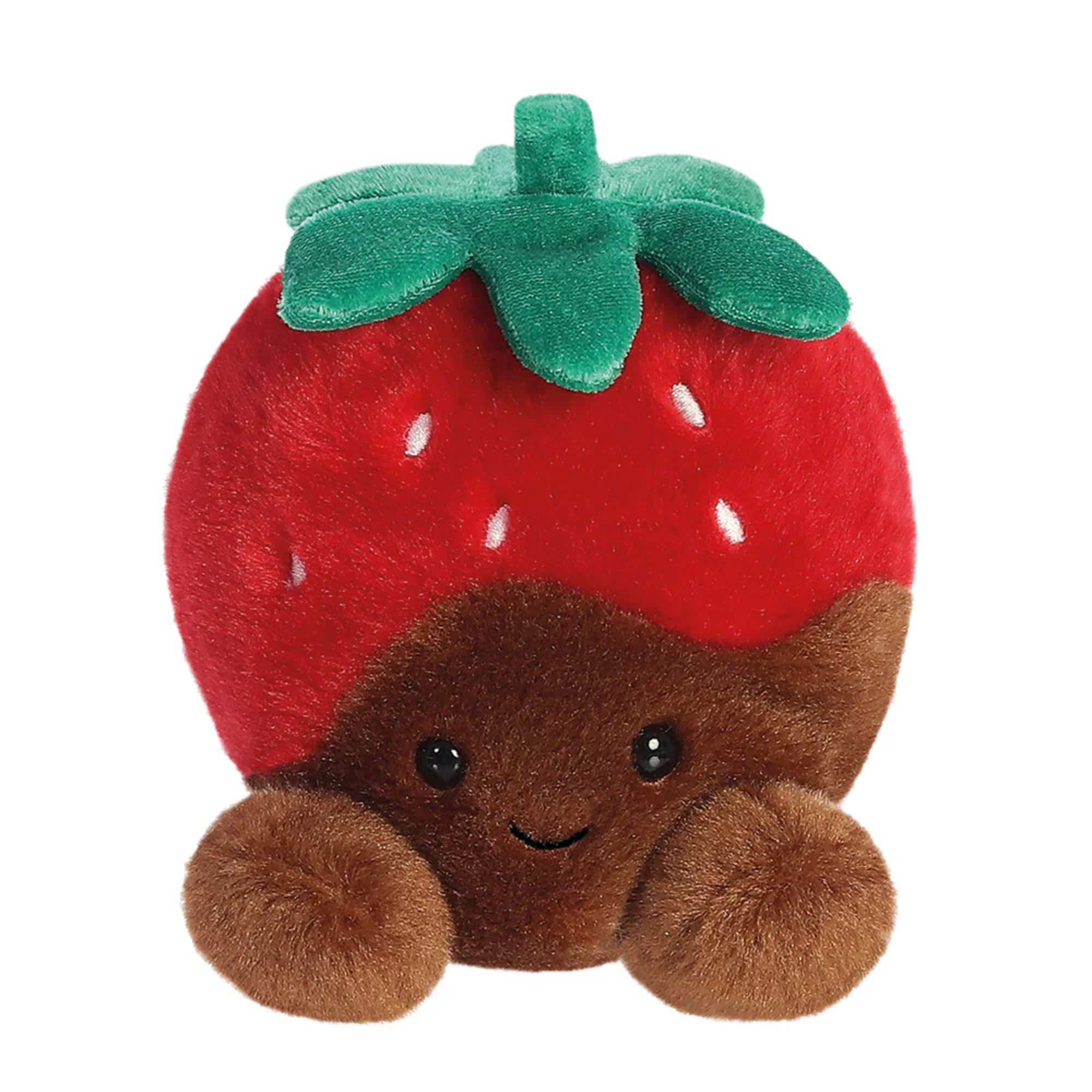 Palm Pals Food & Drink Soft Toy - Chocolate Strawberry