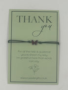 Woodside Home Living - Thank You Keepsake Letterbox Bracelet 