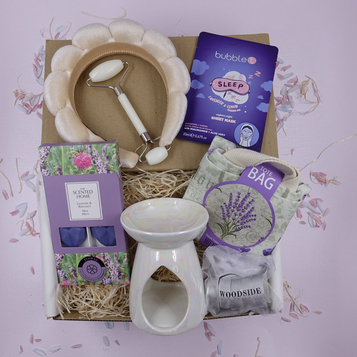 Girls Relax Sleep Mask Headband & Fragrance Treat Box