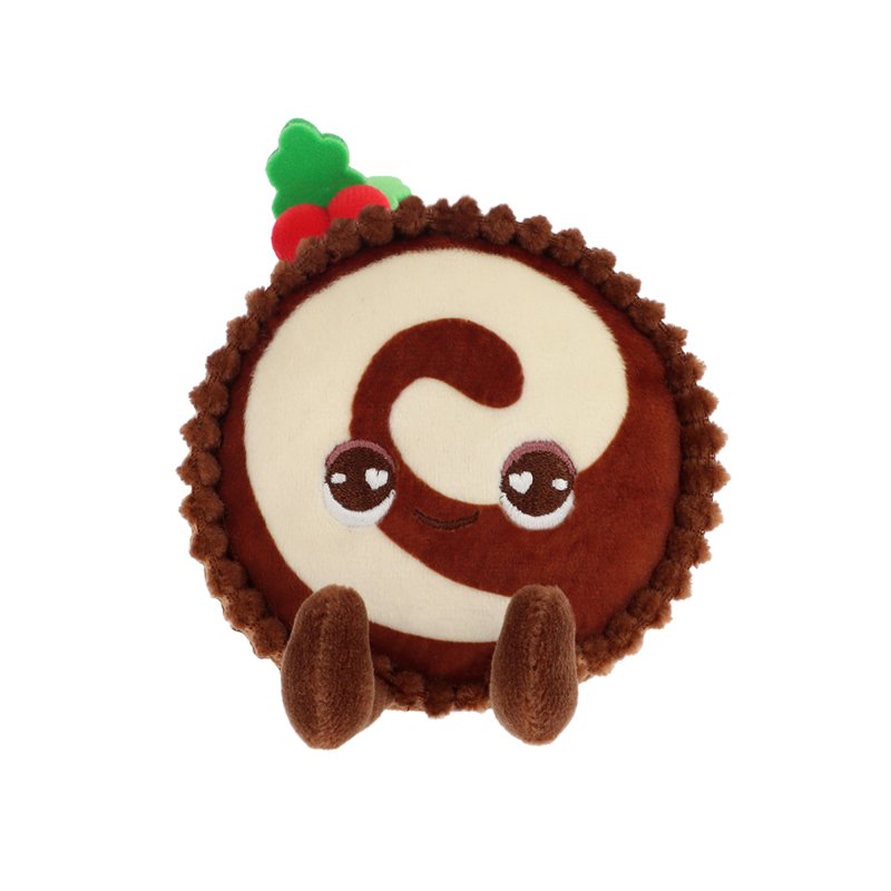 Keel Toys Bakery Sweet Treat Scented Soft Toys - Chocolate Yule Log