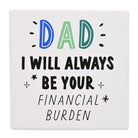 Dad Father's Day Gift Set - Mug & Tea Coaster Gift Treat Box - Coaster