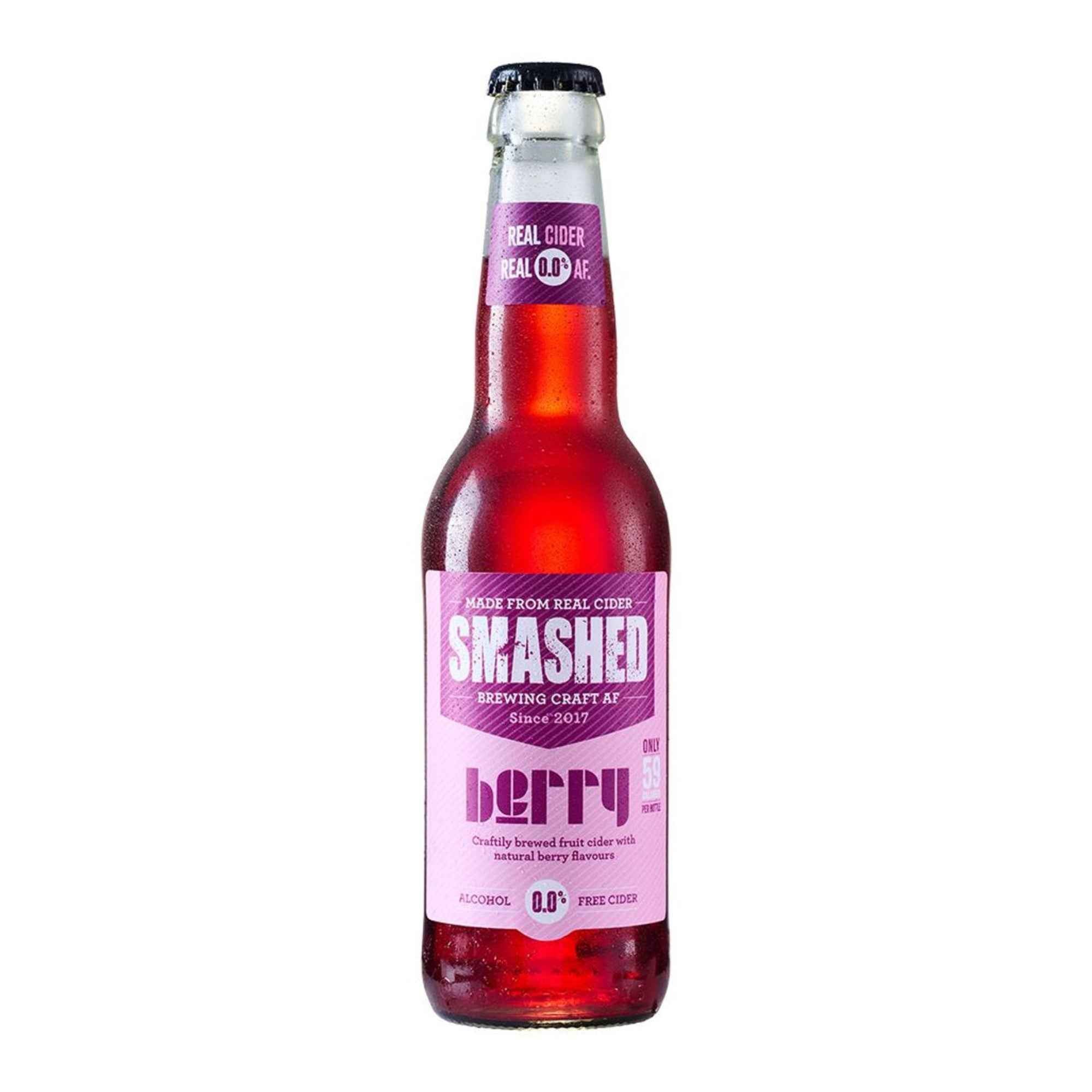 Rethinking Drinking Alcohol Free Smashed Berry Cider 330ml