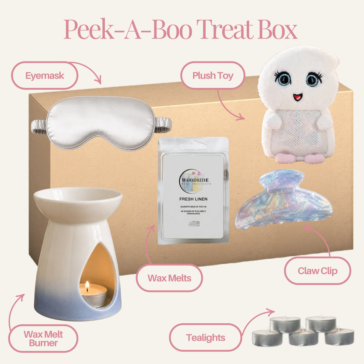 Peek-A-Boo Treat Box - Labelled