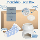 Friend Cosy & Home Fragrance Treat Gift Box - Labelled