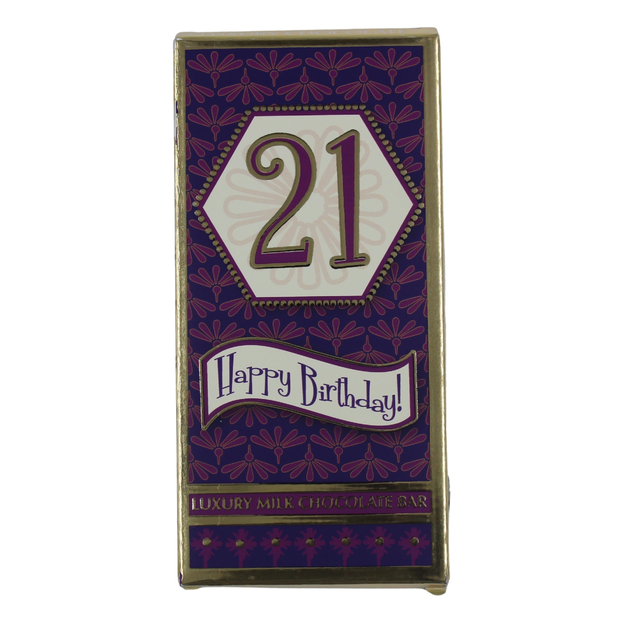 Luxury Milk Chocolate Greetings Bar - 21